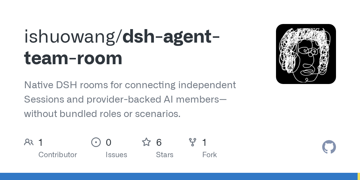 ishuowang/dsh-agent-team-room Screenshot preview