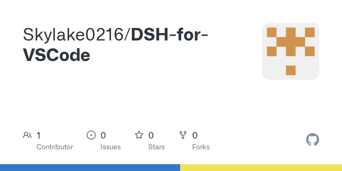 Skylake0216/DSH-for-VSCode Screenshot preview