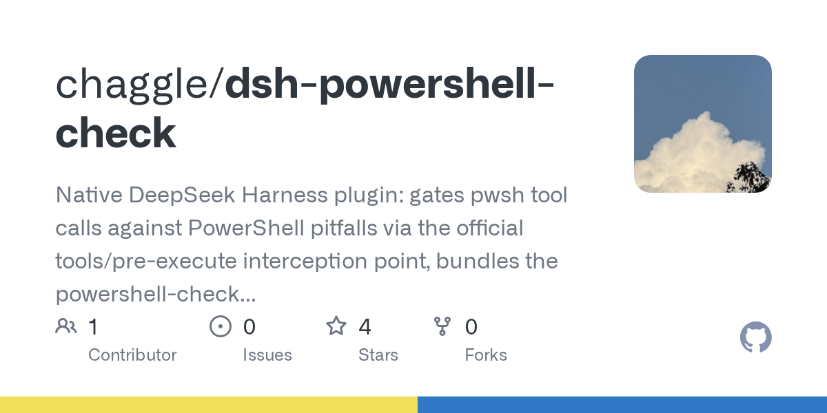 chaggle/dsh-powershell-check Screenshot preview