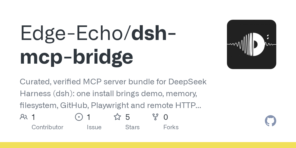 Edge-Echo/dsh-mcp-bridge Screenshot preview