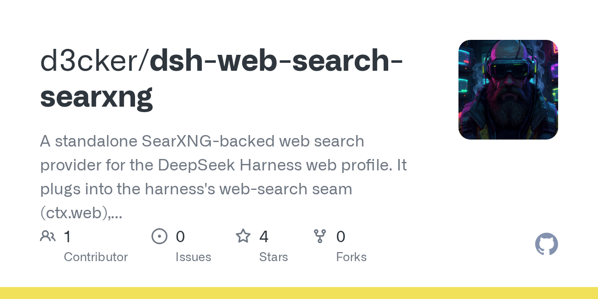 d3cker/dsh-web-search-searxng Screenshot preview