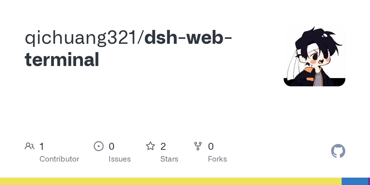 qichuang321/dsh-web-terminal Screenshot preview