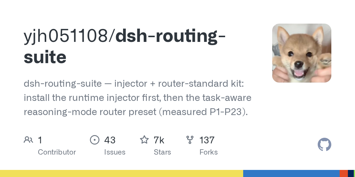 yjh051108/dsh-routing-suite Screenshot preview