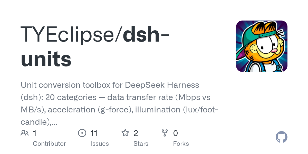 TYEclipse/dsh-units Screenshot preview