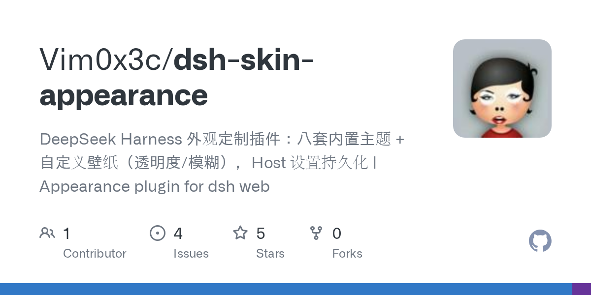Vim0x3c/dsh-skin-appearance Screenshot preview