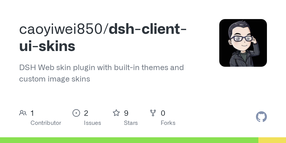 caoyiwei850/dsh-client-ui-skins Screenshot preview