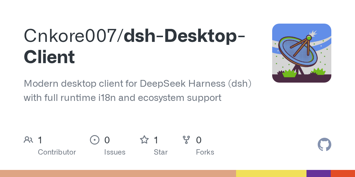 Cnkore007/dsh-Desktop-Client Screenshot preview