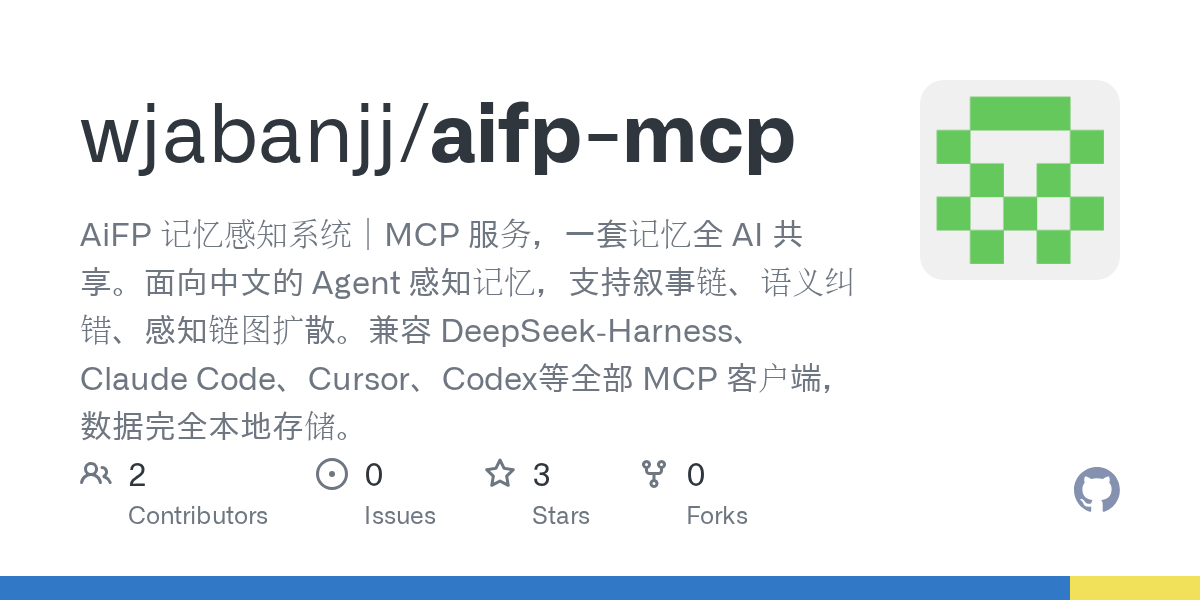 wjabanjj/aifp-mcp Screenshot preview