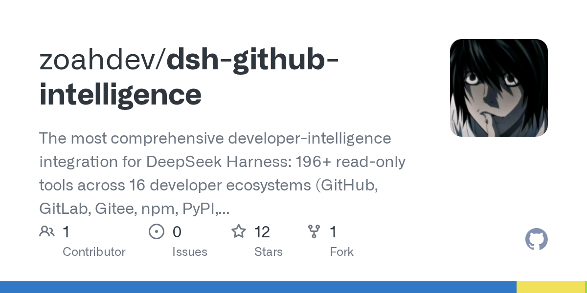 zoahdev/dsh-github-intelligence Screenshot preview