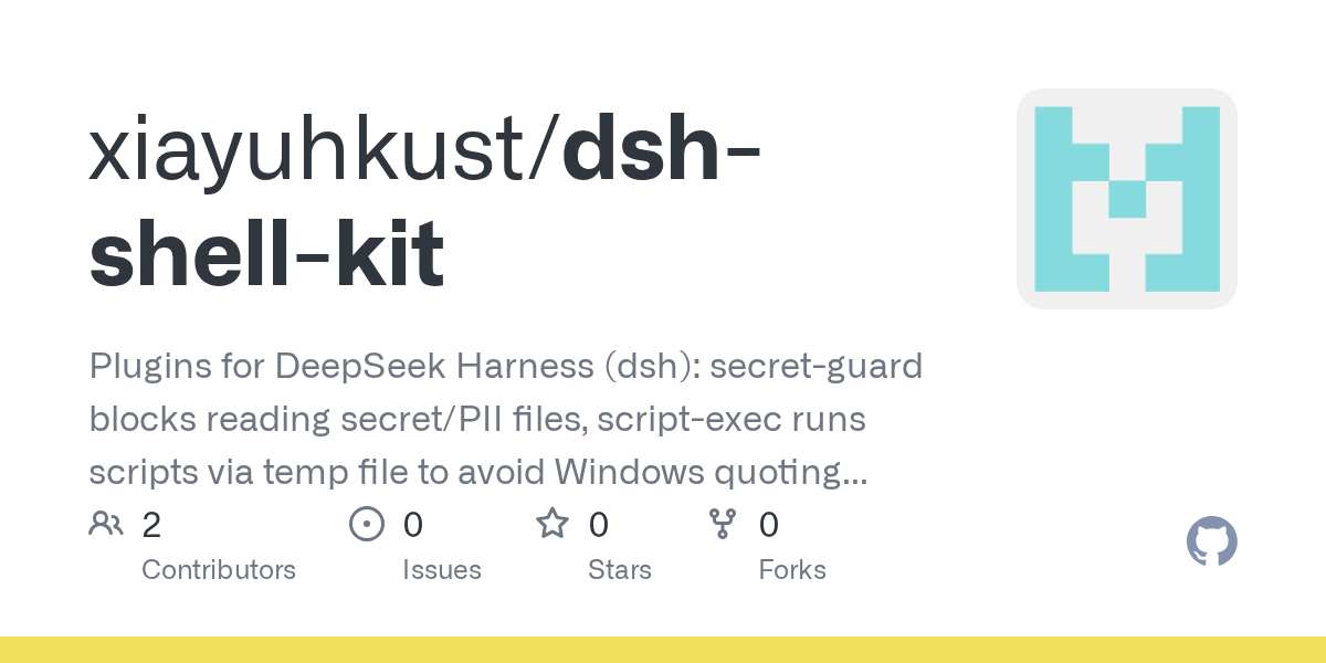 xiayuhkust/dsh-shell-kit Screenshot preview
