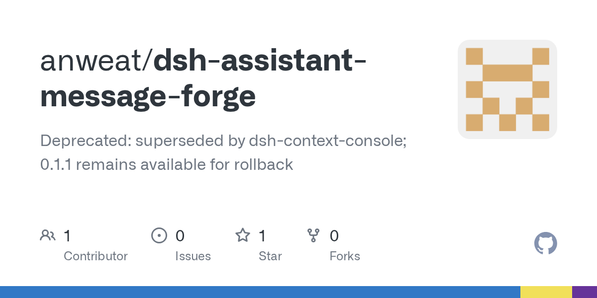 anweat/dsh-assistant-message-forge Screenshot preview