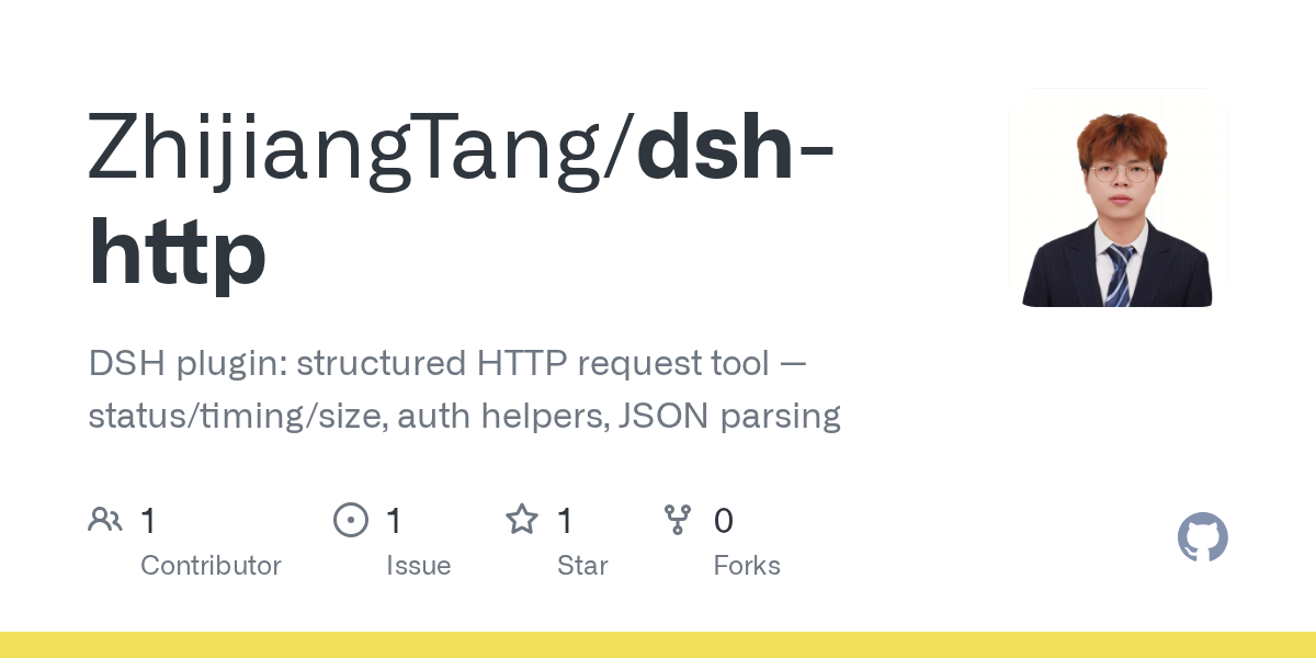 ZhijiangTang/dsh-http Screenshot preview