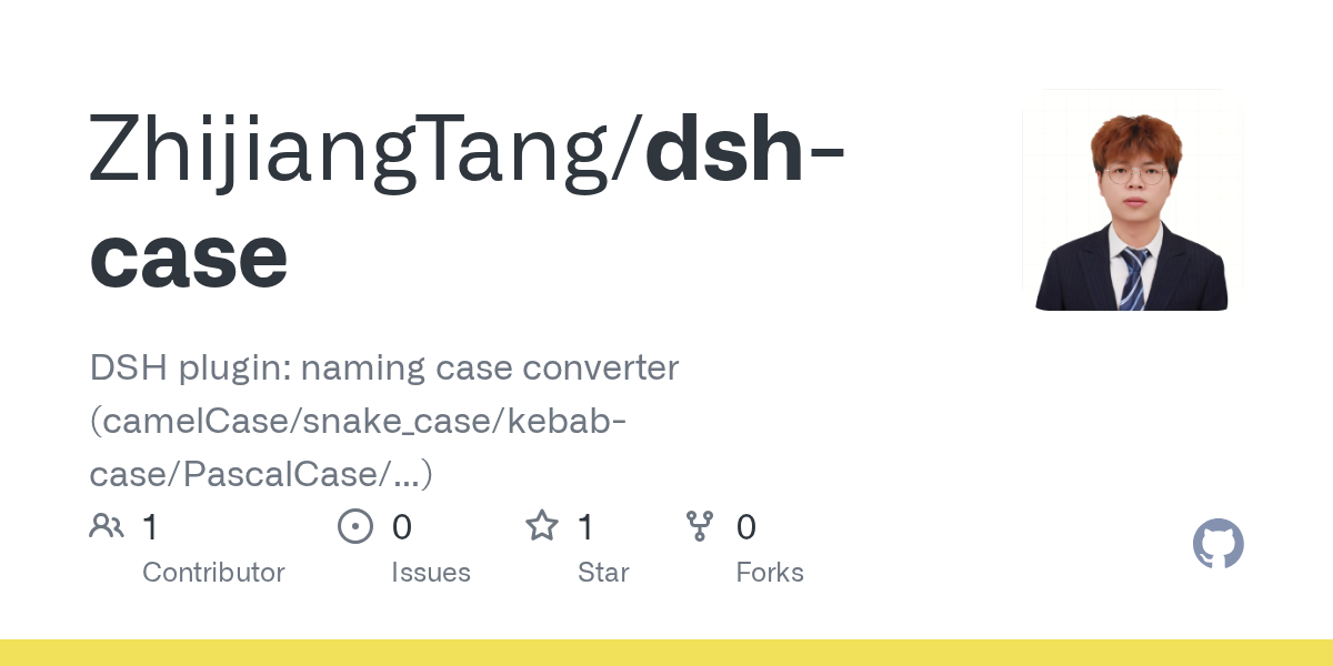 ZhijiangTang/dsh-case Screenshot preview