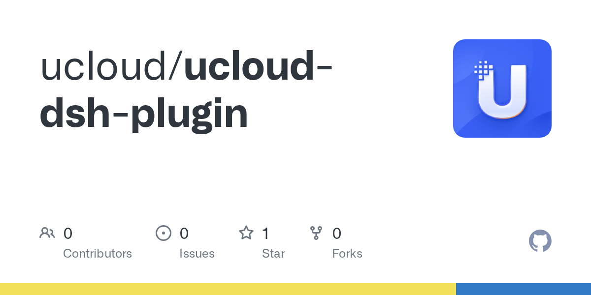 ucloud/ucloud-dsh-plugin Screenshot preview