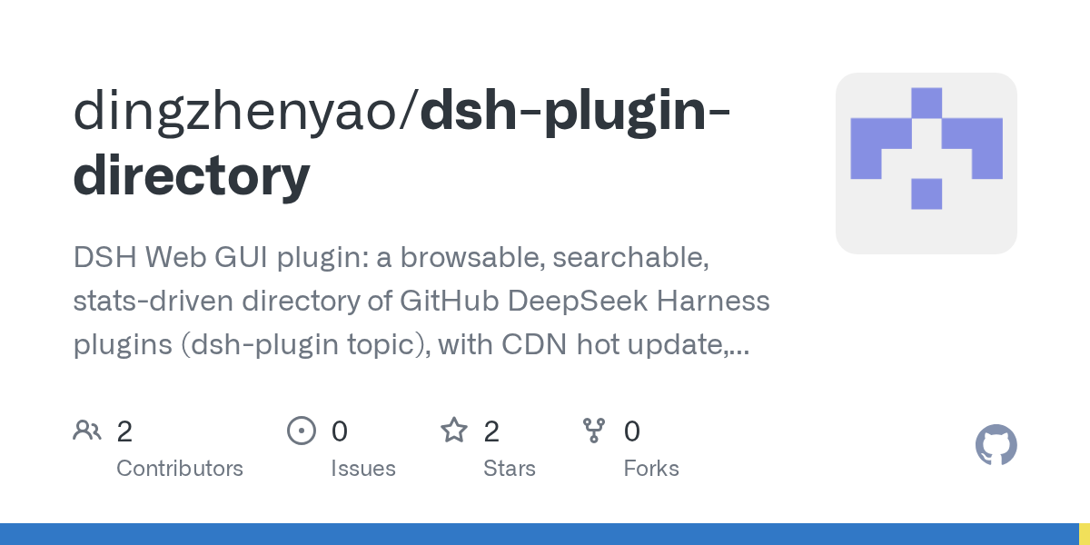 dingzhenyao/dsh-plugin-directory Screenshot preview