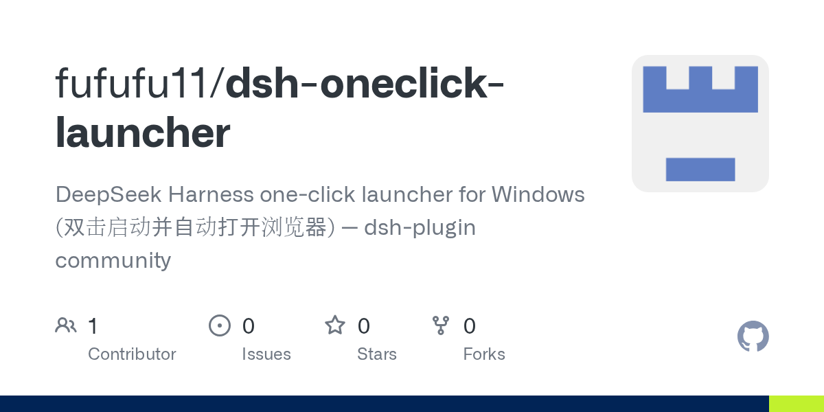 fufufu11/dsh-oneclick-launcher Screenshot preview