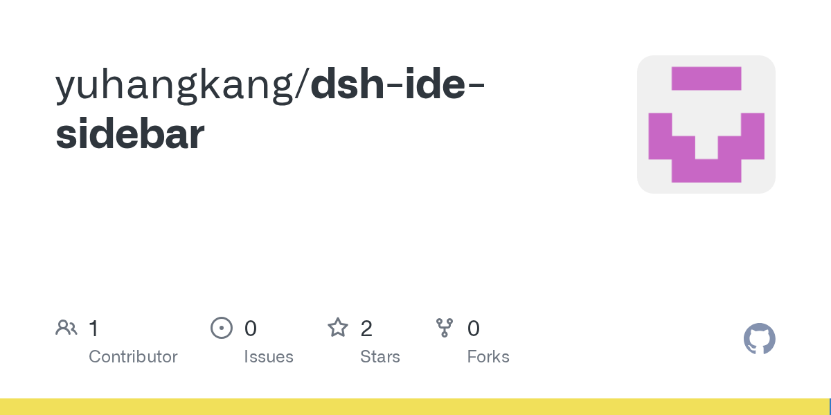 yuhangkang/dsh-ide-sidebar Screenshot preview