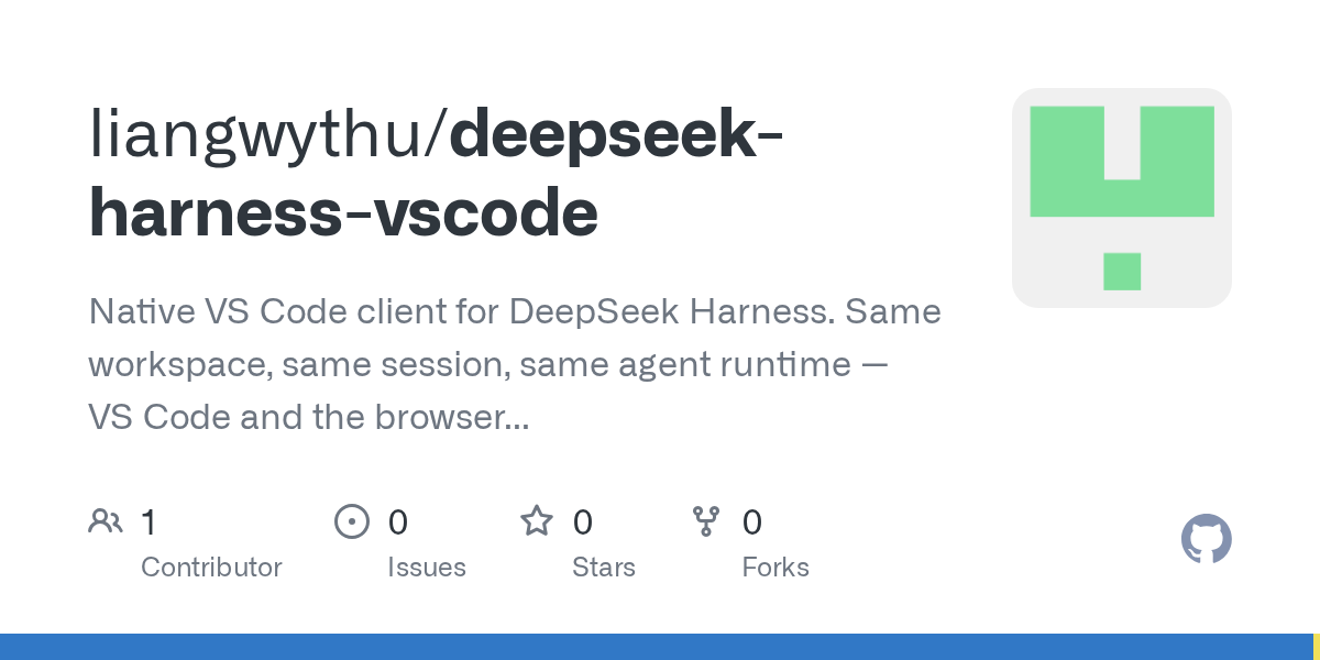 liangwythu/deepseek-harness-vscode Screenshot preview