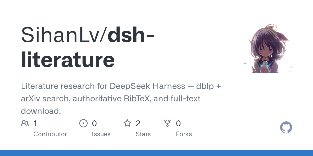 SihanLv/dsh-literature Screenshot preview