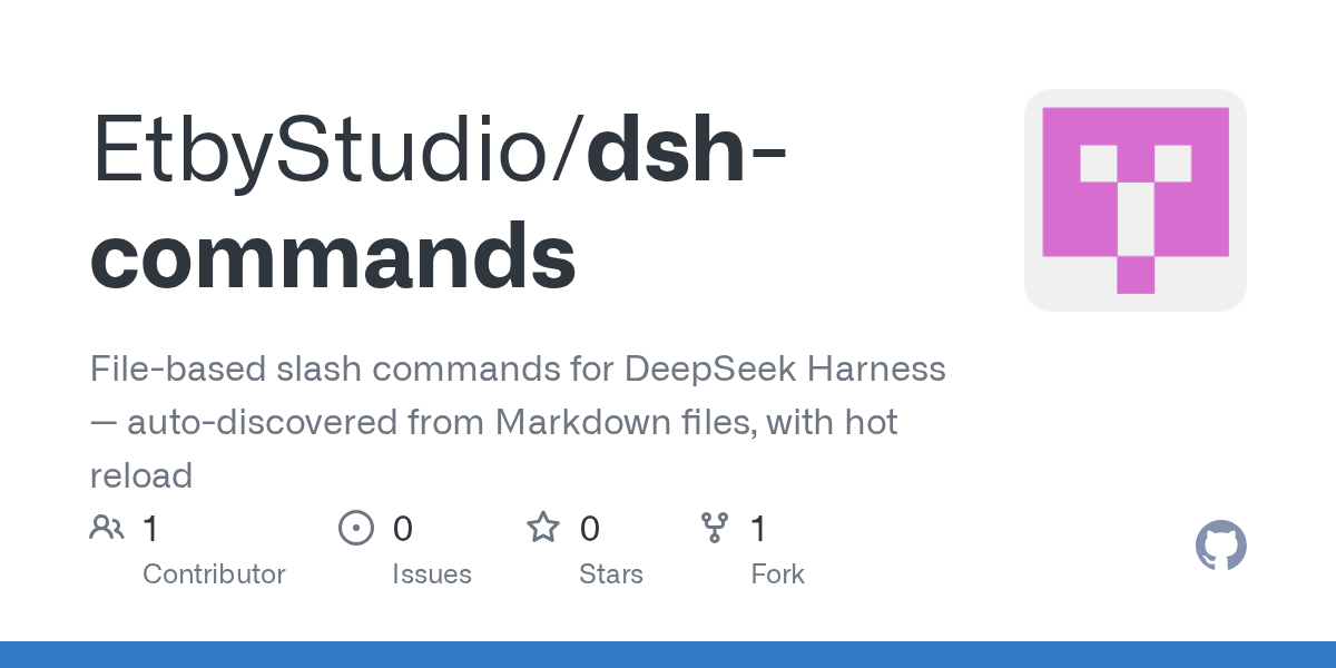 EtbyStudio/dsh-commands Screenshot preview