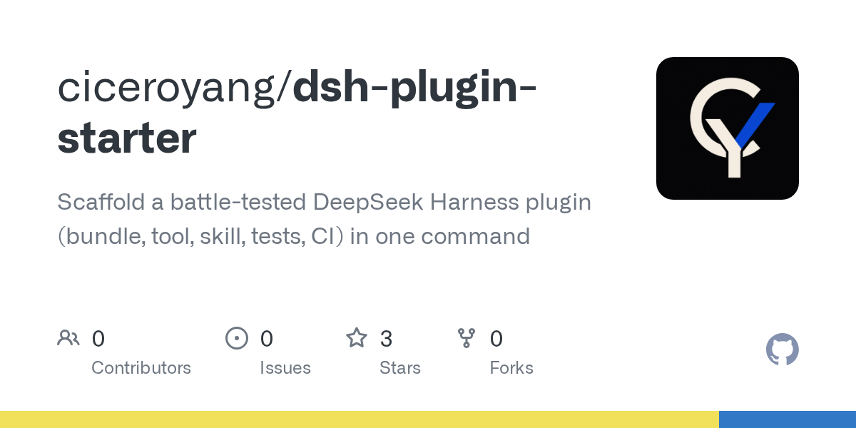 ciceroyang/dsh-plugin-starter Screenshot preview