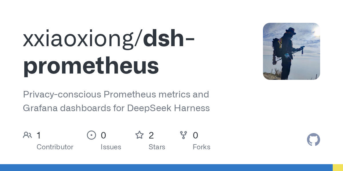 xxiaoxiong/dsh-prometheus Screenshot preview