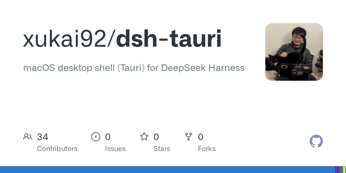 xukai92/dsh-tauri Screenshot preview