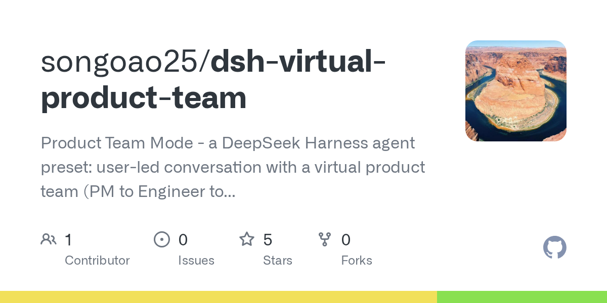 songoao25/dsh-virtual-product-team Screenshot preview