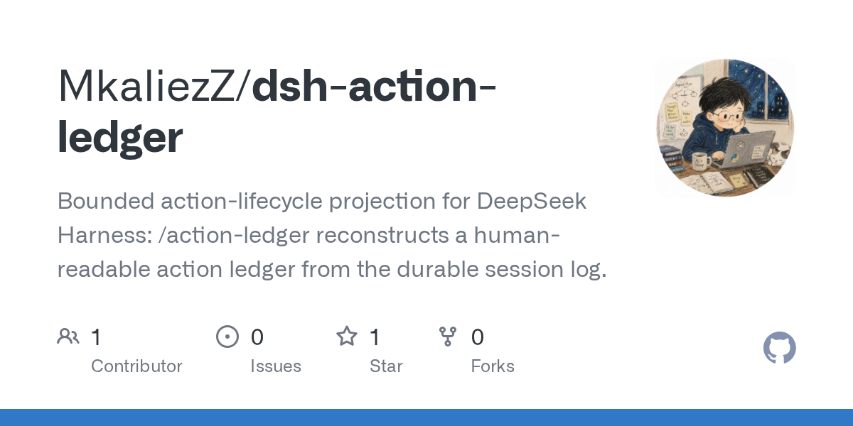 MkaliezZ/dsh-action-ledger Screenshot preview