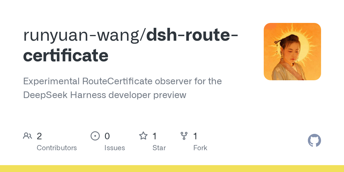 runyuan-wang/dsh-route-certificate Screenshot preview