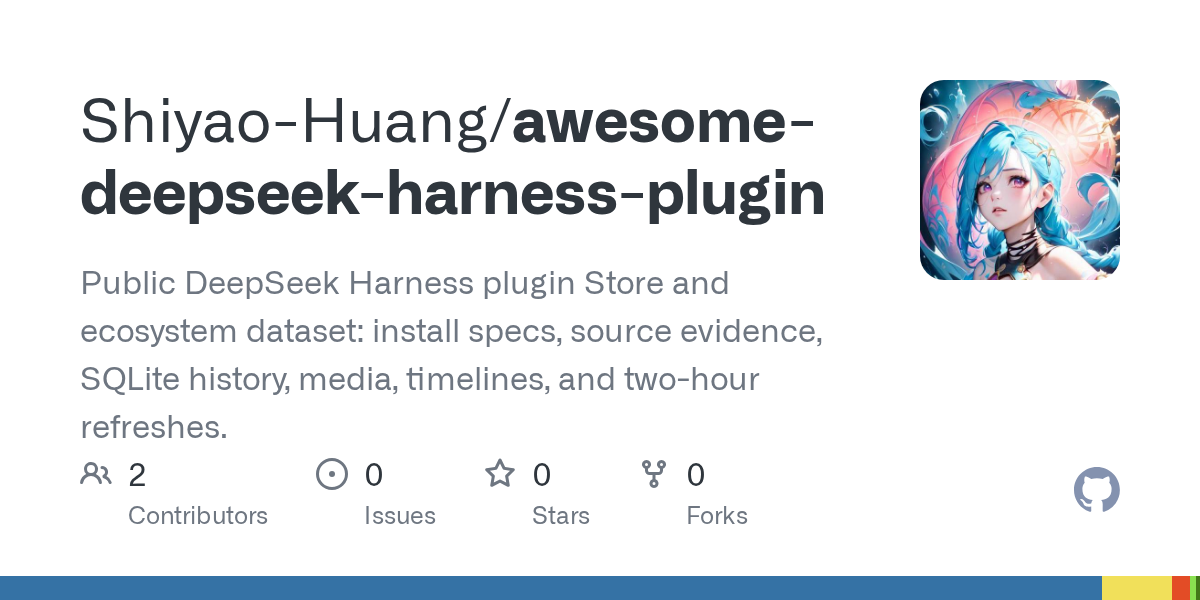 Shiyao-Huang/awesome-deepseek-harness-plugin Screenshot preview