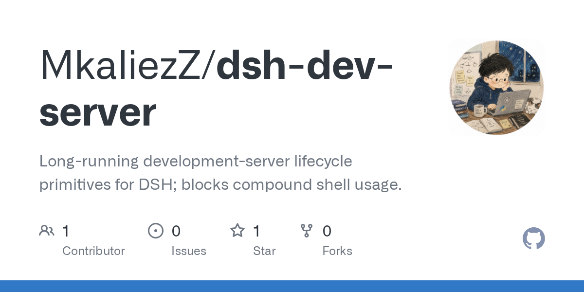 MkaliezZ/dsh-dev-server Screenshot preview