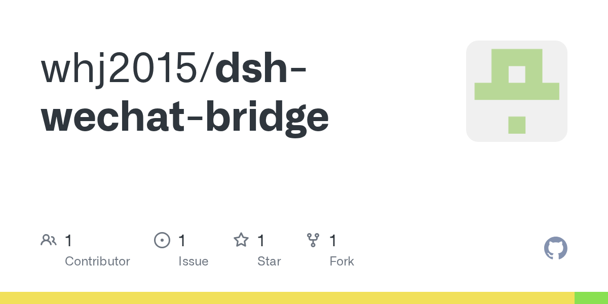 whj2015/dsh-wechat-bridge Screenshot preview