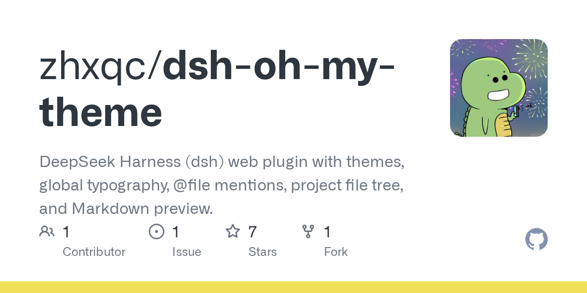 zhxqc/dsh-oh-my-theme Screenshot preview