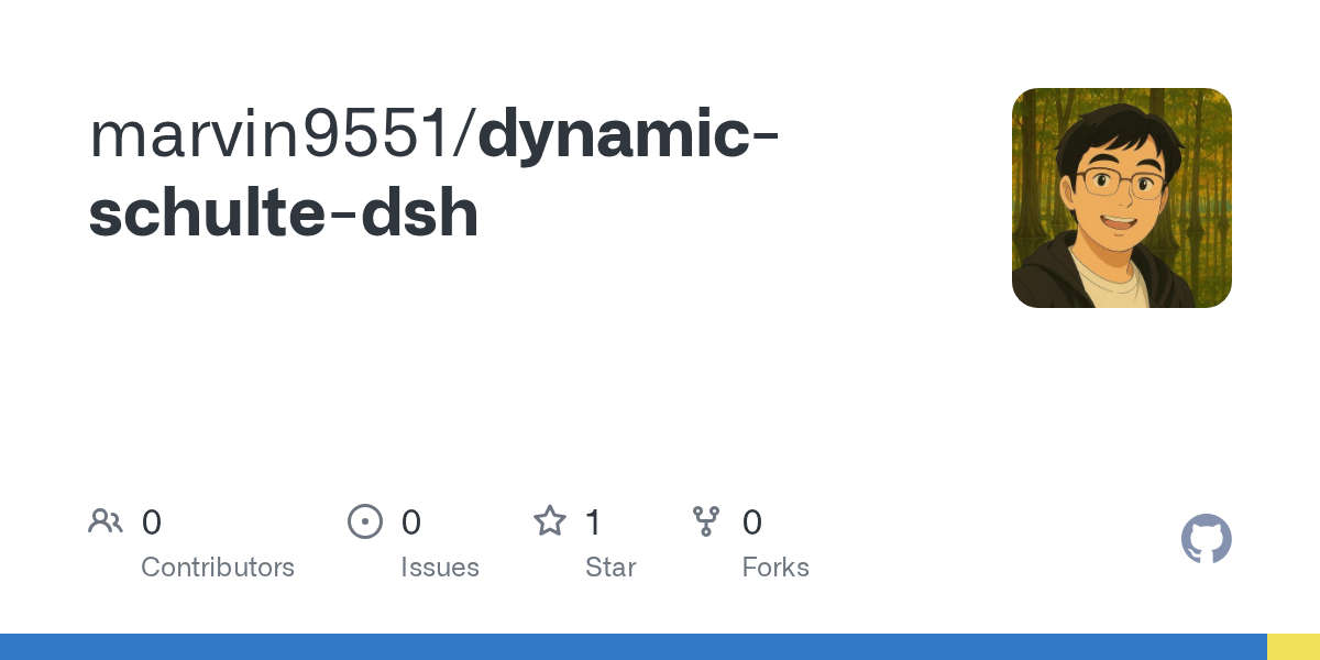 marvin9551/dynamic-schulte-dsh Screenshot preview