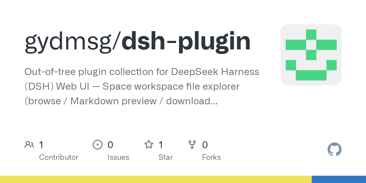 gydmsg/dsh-plugin Screenshot preview