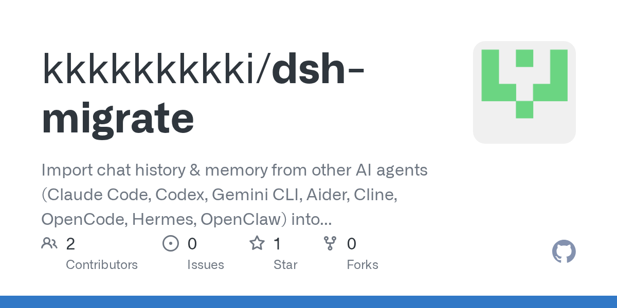 kkkkkkkkki/dsh-migrate Screenshot preview