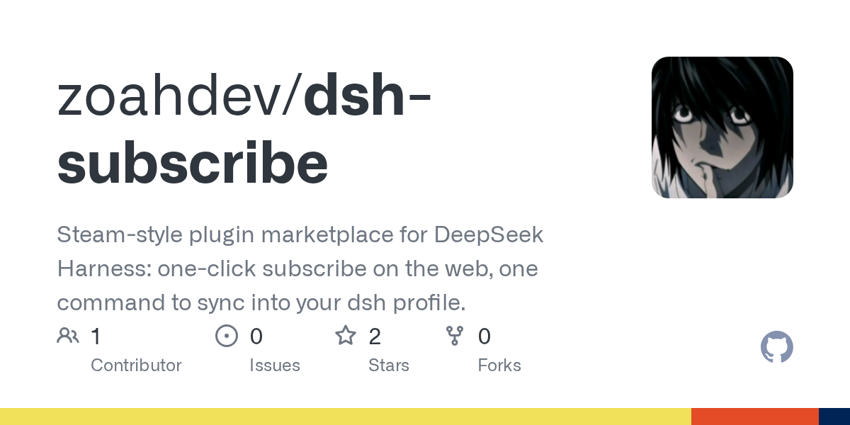 zoahdev/dsh-subscribe Screenshot preview
