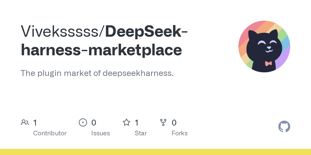 Viveksssss/DeepSeek-harness-marketplace Screenshot preview