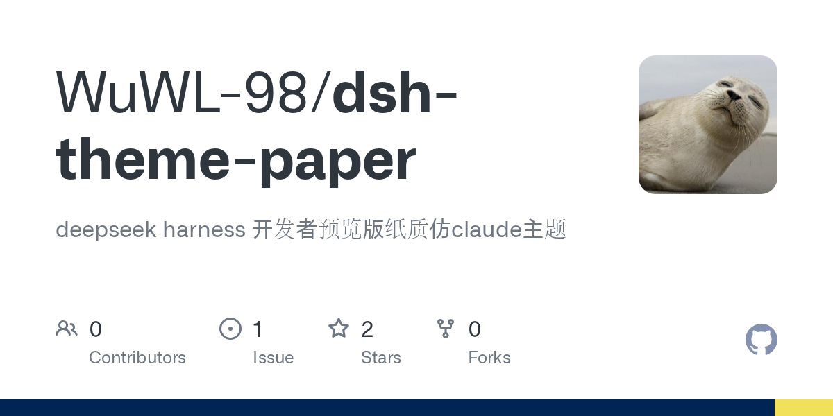 WuWL-98/dsh-theme-paper Screenshot preview