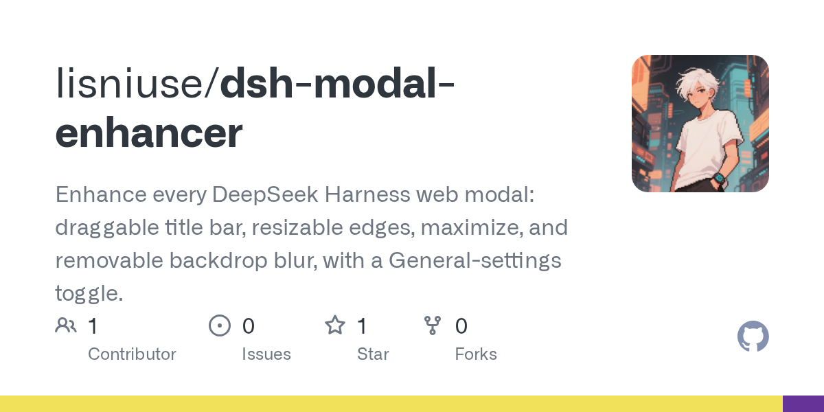 lisniuse/dsh-modal-enhancer Screenshot preview