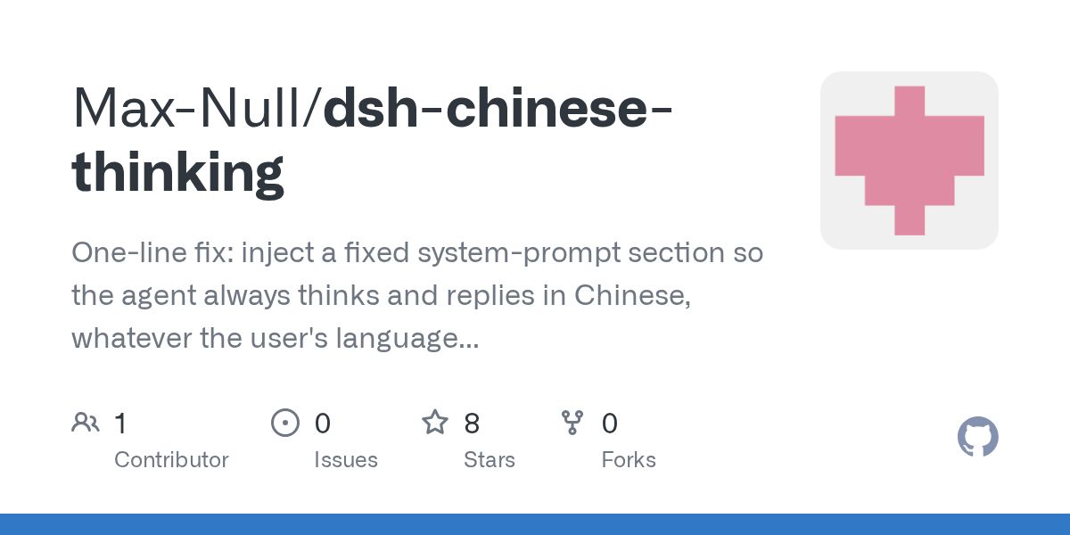 Max-Null/dsh-chinese-thinking Screenshot preview