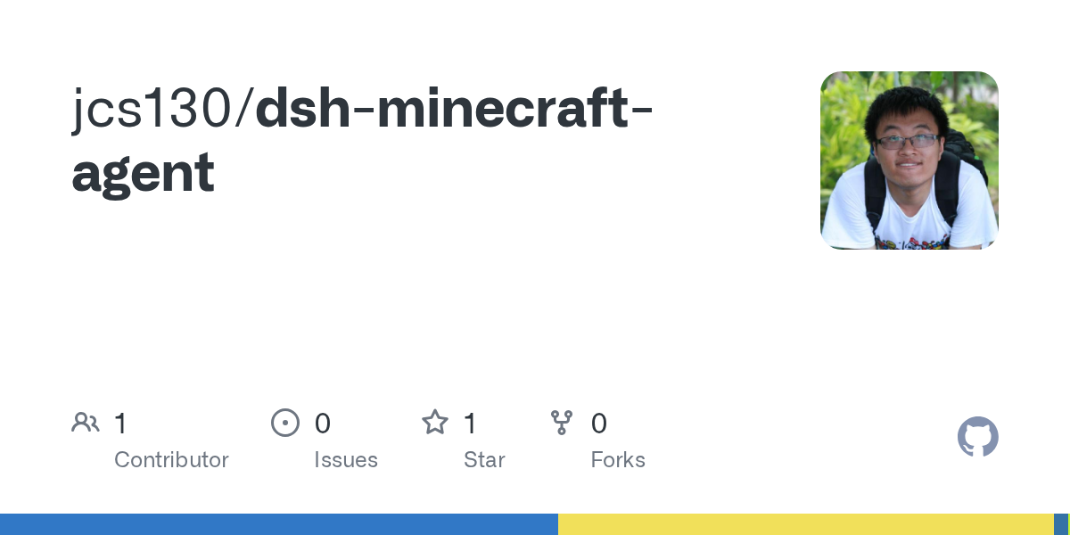jcs130/dsh-minecraft-agent Screenshot preview