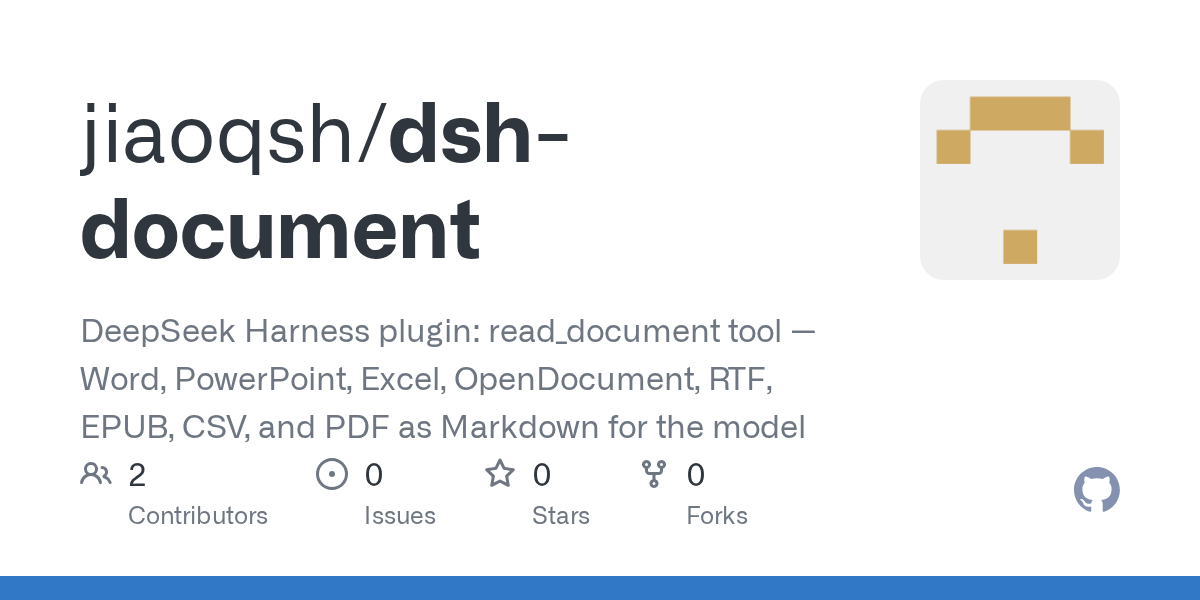 jiaoqsh/dsh-document Screenshot preview