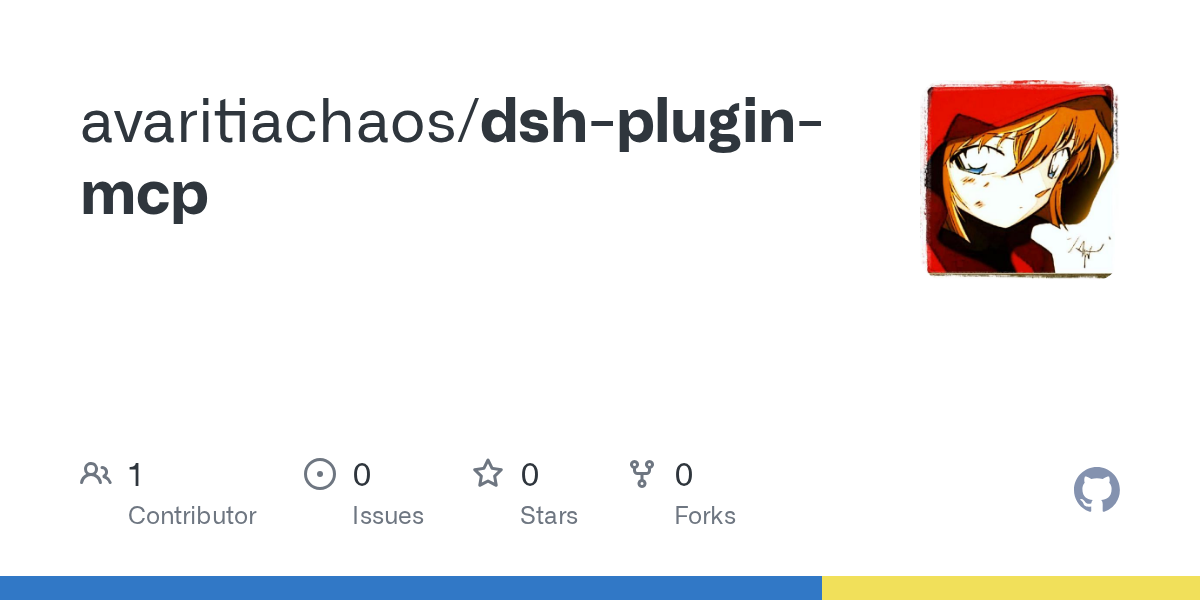 avaritiachaos/dsh-plugin-mcp Screenshot preview