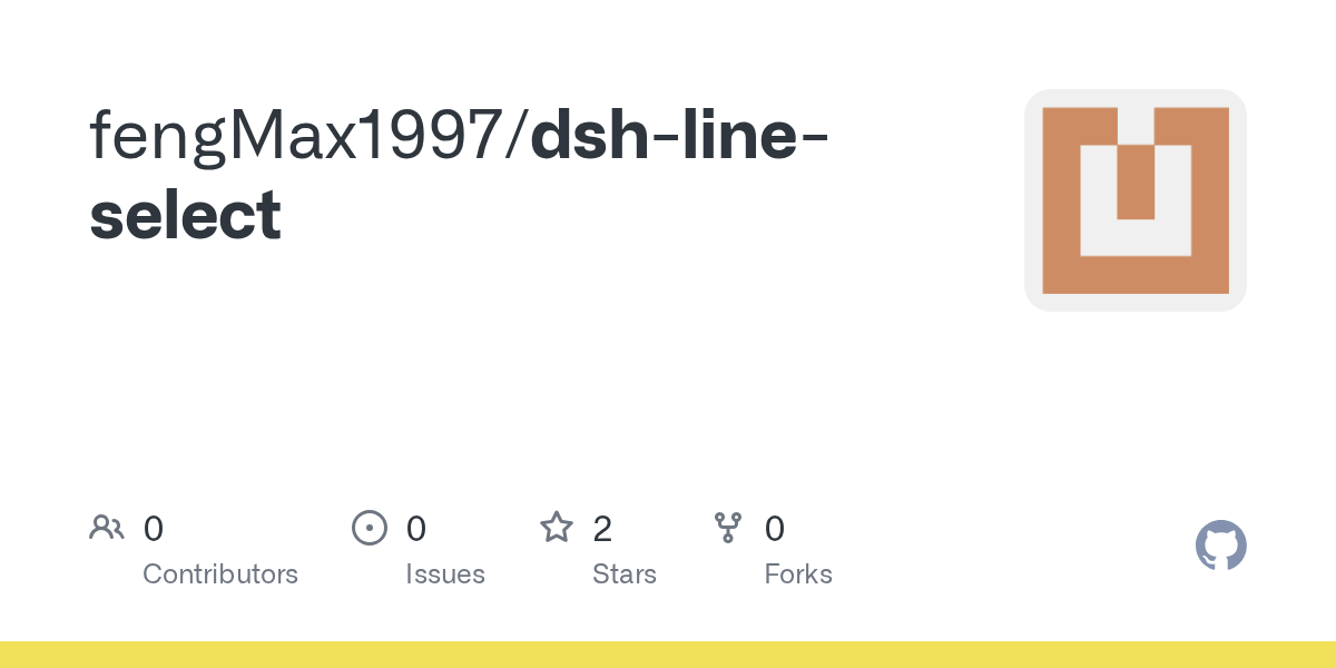 fengMax1997/dsh-line-select Screenshot preview