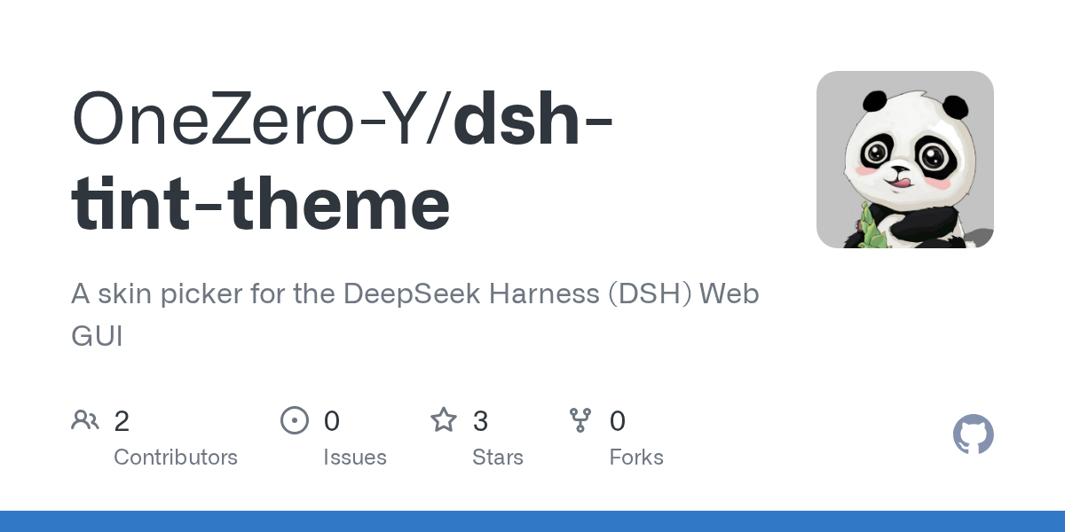 OneZero-Y/dsh-tint-theme Screenshot preview