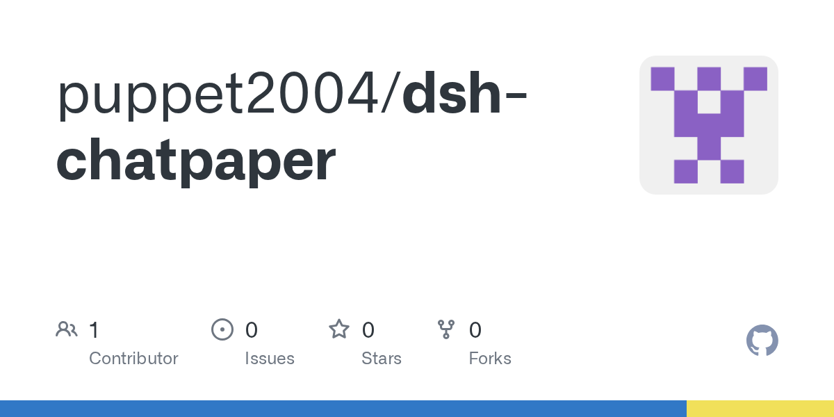 puppet2004/dsh-chatpaper Screenshot preview