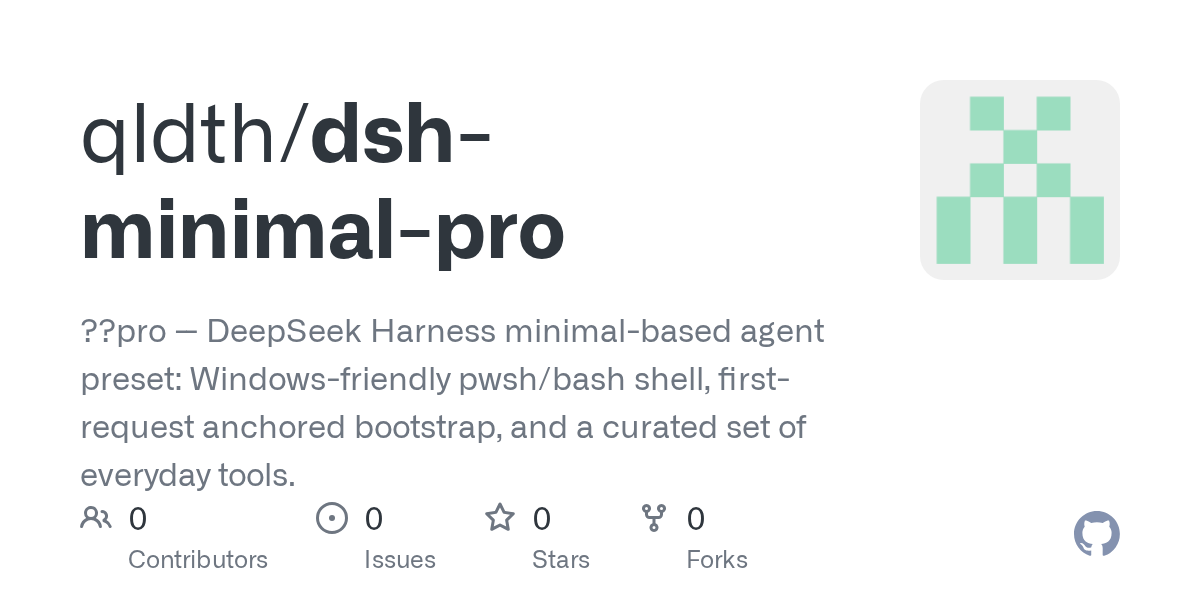 qldth/dsh-minimal-pro Screenshot preview