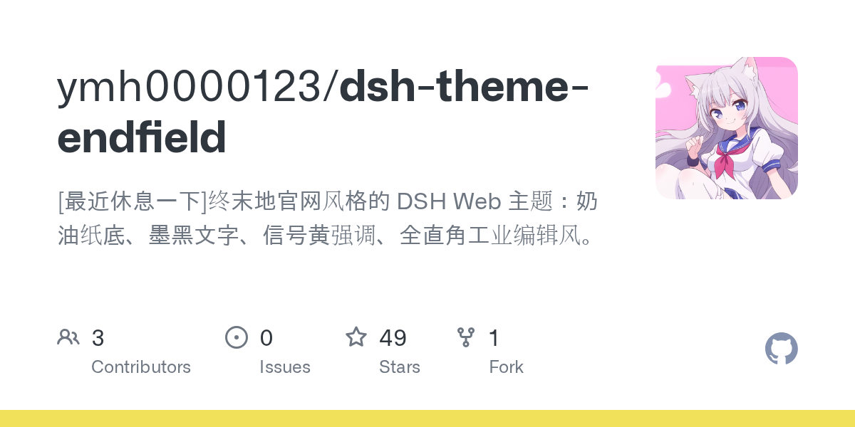 ymh0000123/dsh-theme-endfield Screenshot preview